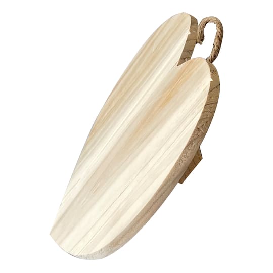 8 Pack: 10.5" Wood Heart Pallet Plaque by Make Market®